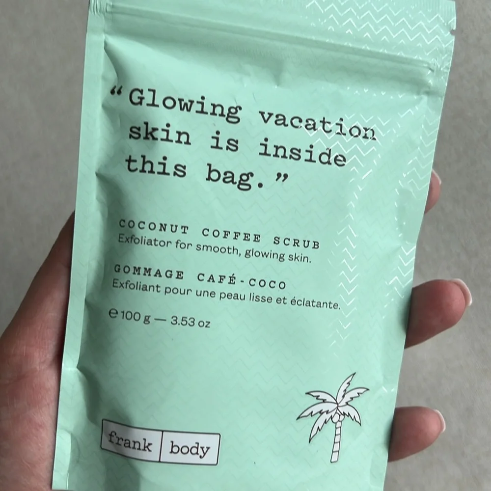 NEW- Frank Body Coconut Coffee Scrub